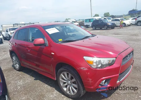 2011 Mitsubishi Outlander Sport Se из США, поврежденный, VIN JA4AR4AU8BZ021254